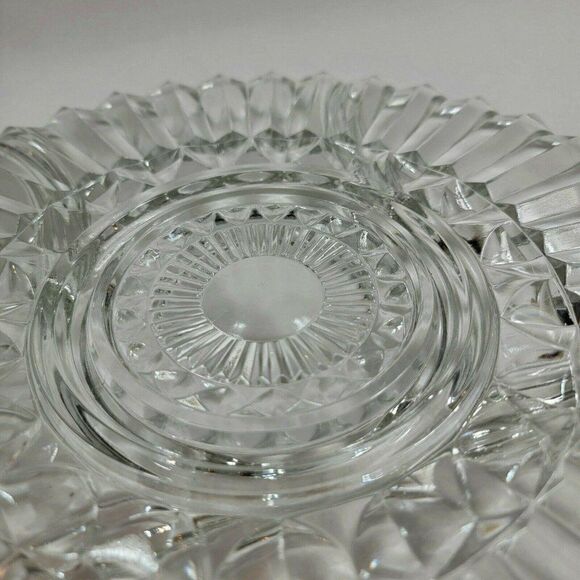 Vintage Indiana Glass 5 Section Serving Tray Plate - Picture 6 of 7